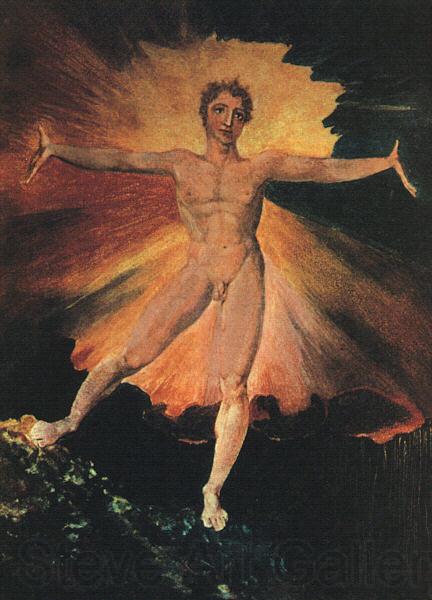 William Blake Glad Day Spain oil painting art